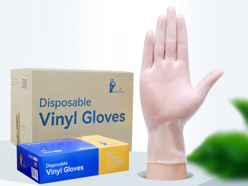 Disposable Vinyl Industrial Gloves PURALOC 1000/Carton